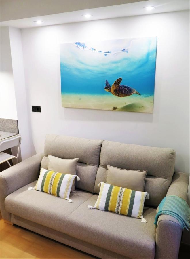 Acogedor Estudio En El Corazon Del Silgar + Parking Sanxenxo Luaran gambar