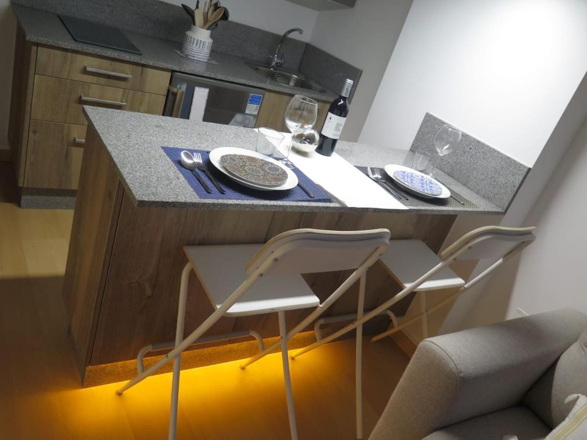 Acogedor Estudio En El Corazon Del Silgar + Parking Sanxenxo Luaran gambar